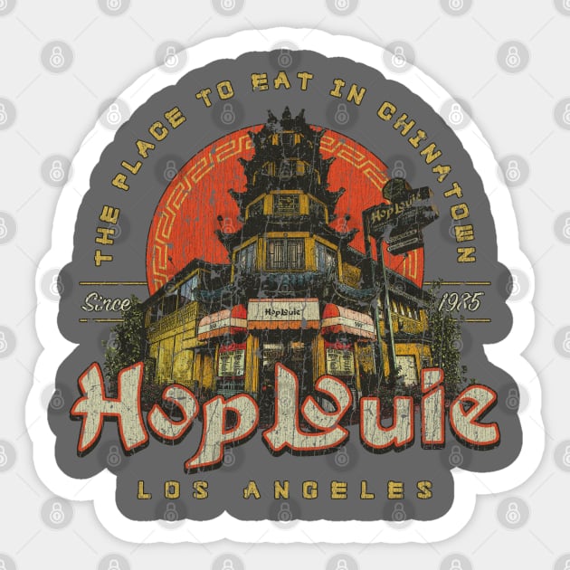 Hop Louie Los Angeles Sticker by JCD666